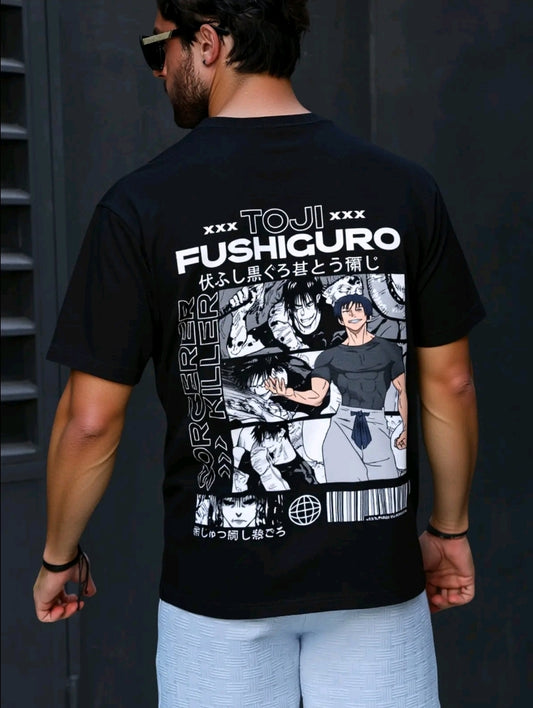 Playera Camiseta Unisex Anime - Toji Fushiguro Killer