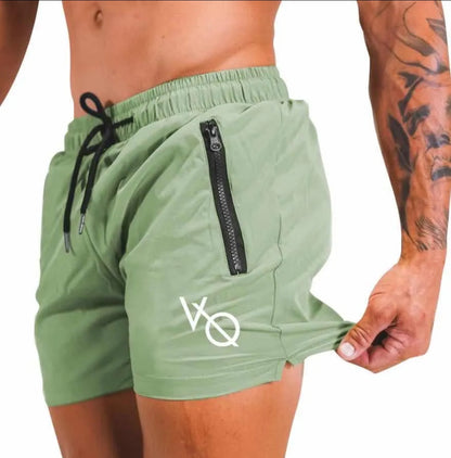 Short Deportivo Gym Playa Elástico Vanquish Fitness V Q G