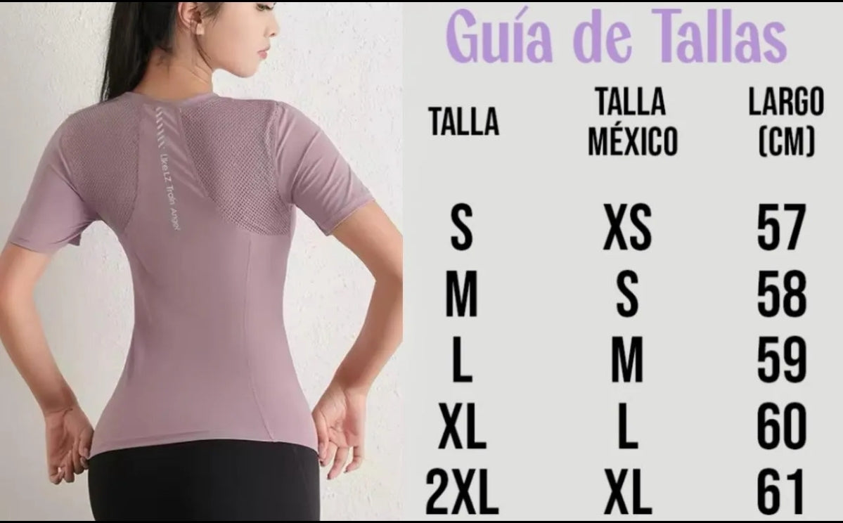 Playera Licra Deportiva Secado Rápido Mujer Vanquish W91 Am7