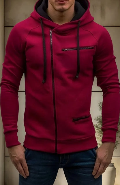 Sudadera Casual Moda Chamarra Hoddie Con Capucha MZ3 2108 G