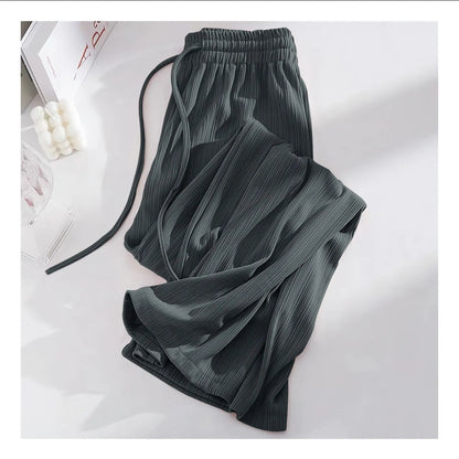 (🌍 PRODUCTO INTERNACIONAL) Pantalones Rectos Cintura Alta Holgados Casuales Mujel