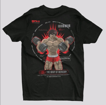 Plavera Unisex Oversize Anime Baki Hanma Gym
