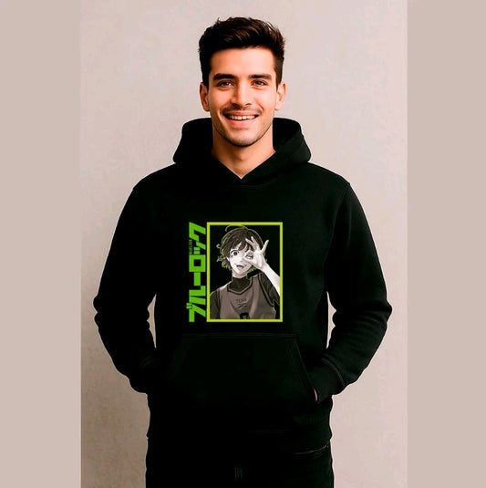 SUDADERA con Estampado de ANIME BLUELOCK-DANDADAN- estilo STREETWEAR - Estilo casual-para Caballero