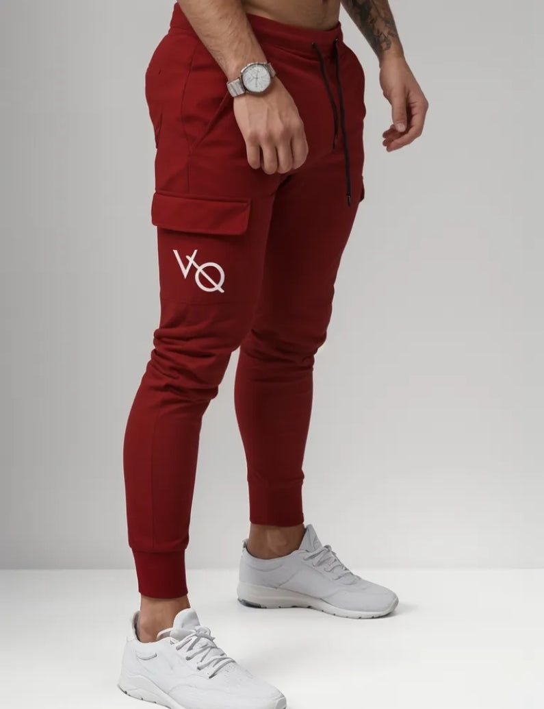 Pants Jogger Deportivo Slim 红> Vanquish VQ Cargo 2306 Am7