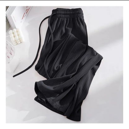 (🌍 PRODUCTO INTERNACIONAL) Pantalones Rectos Cintura Alta Holgados Casuales Mujel