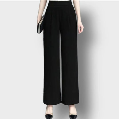 (🌍 PRODUCTO INTERNACIONAL) Pantalones Holgados Casuales De Cintura Alta Y Pierna Recta