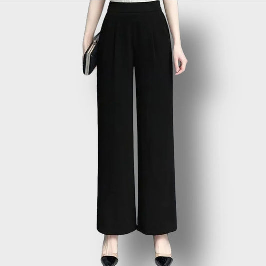 (🌍 PRODUCTO INTERNACIONAL) Pantalones Holgados Casuales De Cintura Alta Y Pierna Recta