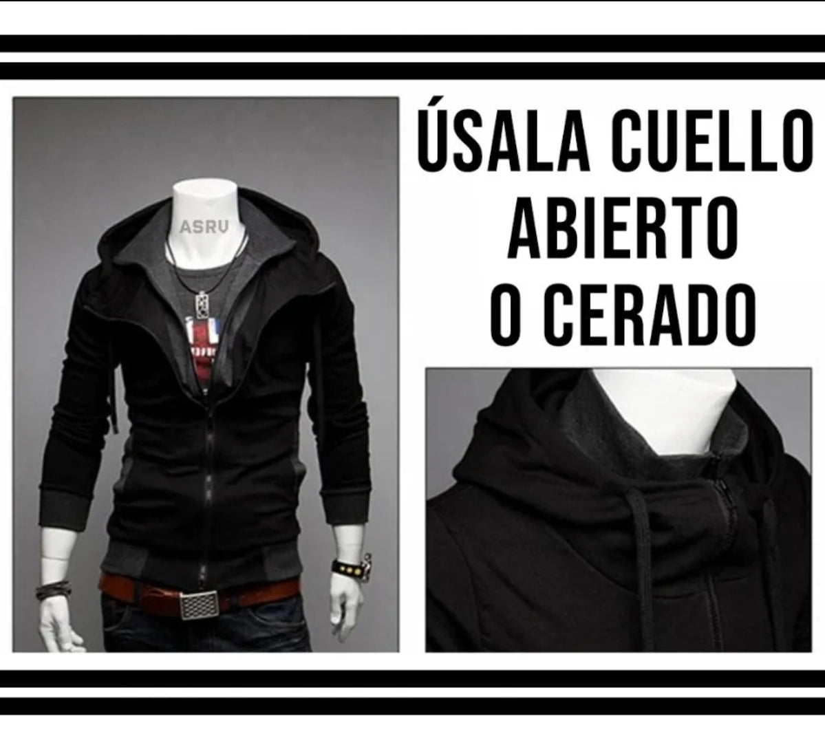 Chamara Sudadera Moda 2 En 1 Con Capucha Calidad 202334 Am7