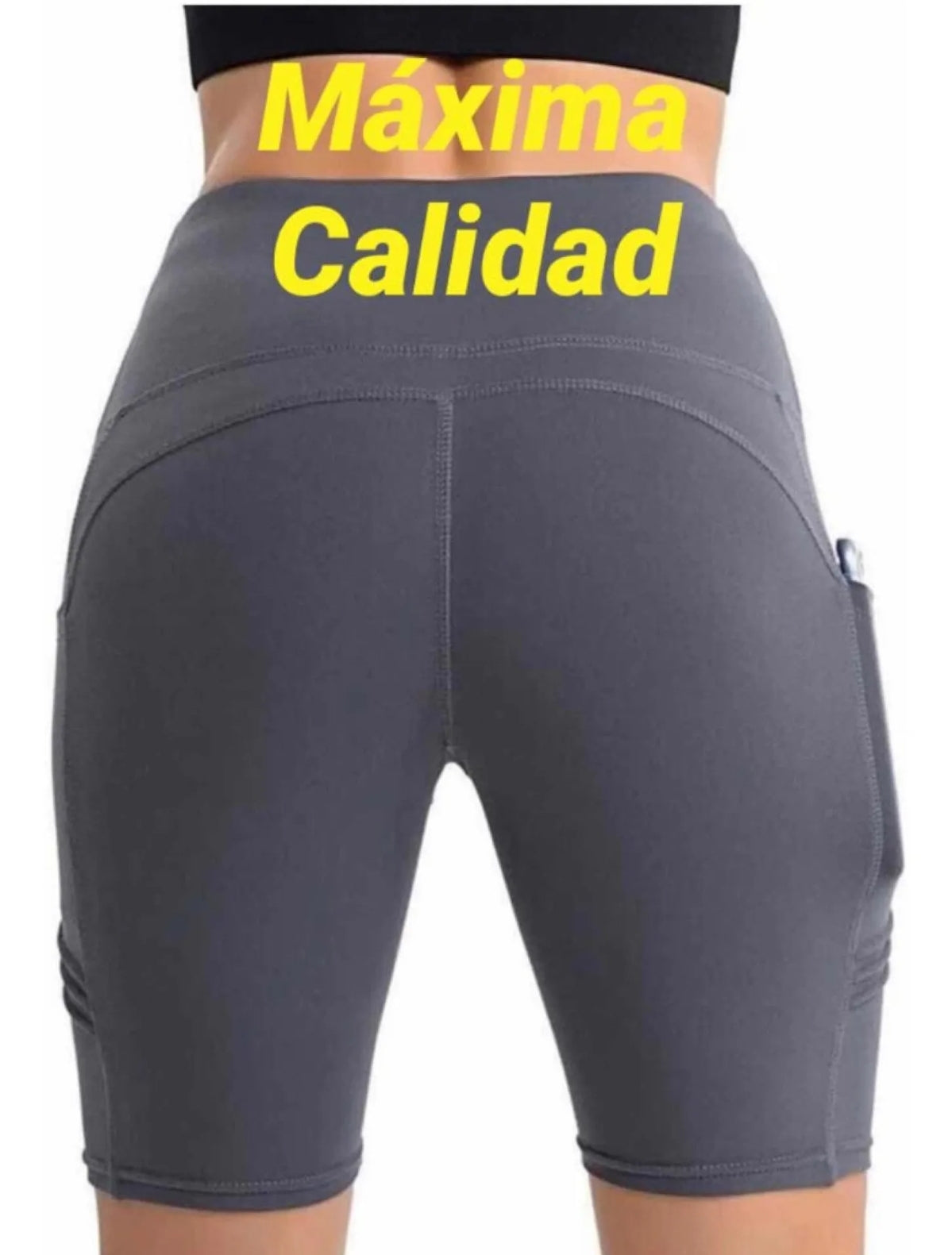 Short Licra Deportiva Gym Correr Super Calidad Bolsa Celular
