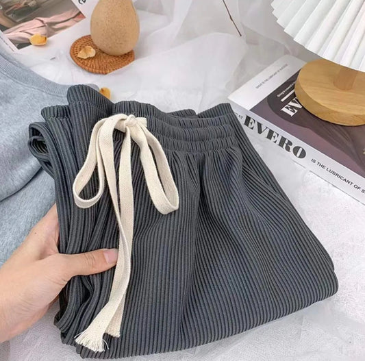 (🌍 PRODUCTO INTERNACIONAL) Pantalones Rectos Cintura Alta Holgados Casuales Mujel