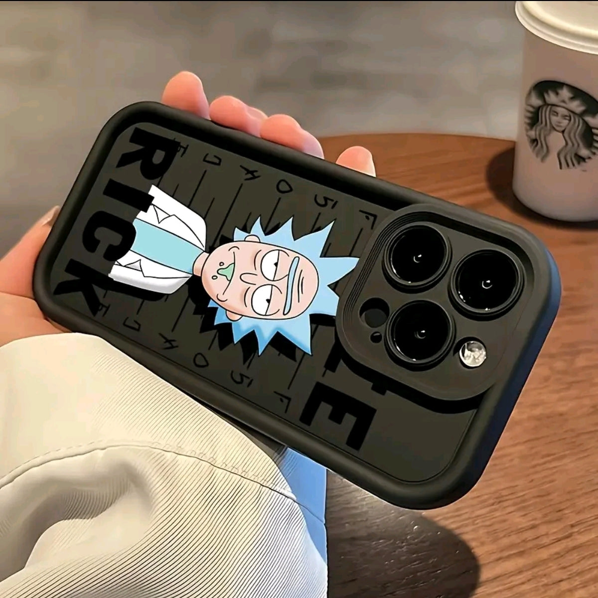 Estuche de Teléfono Popular de Rick y Morty Cientifico para iPhone 16, 15, 14, 13, 12, 1 Pro Max MiniXR XS X 7 8 Plus - Cubierta Trasera Suave Antigolpes TPU