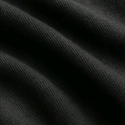 QPlavera Unisex Negra lt Camiseta holgada Estampada de terror , 100% Algodón, Manga Corta (Rabbit Man)