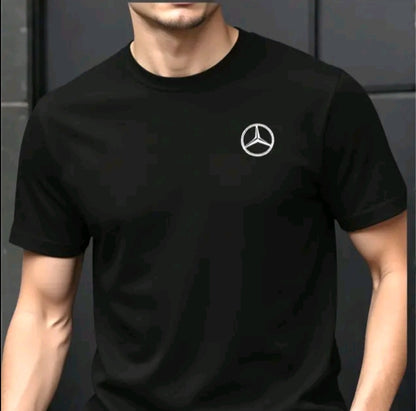 Playera Camiseta Unisex Autos - Mercedes AMG Gris