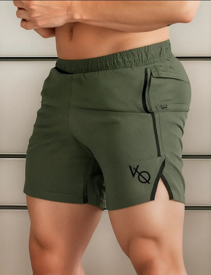Short Slim Fit Deportiv。 Casual Elástico Vanquish v Q Line G