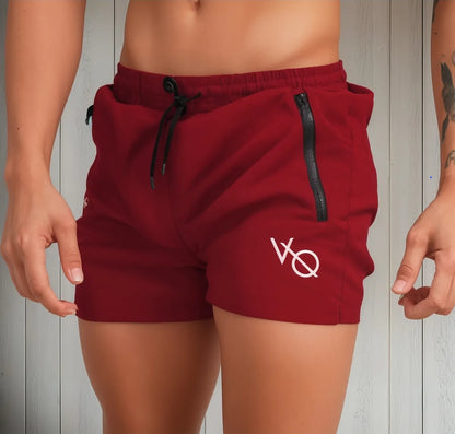 Short Deportivo Gym Playa Elástico Vanquish Fitness V Q G