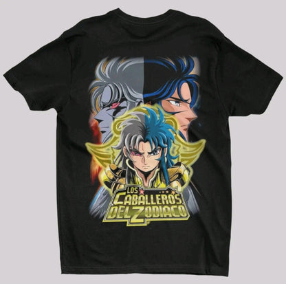 Plavera Camiseta Unisex Anime Saga Caballeros Del Zodiaco