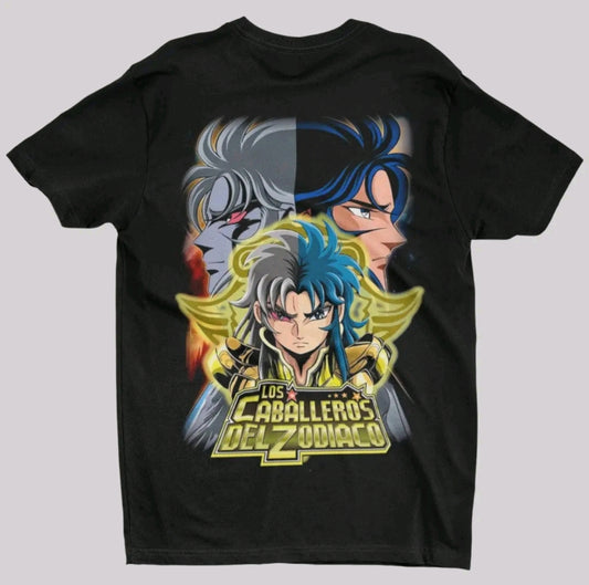 Plavera Camiseta Unisex Anime Saga Caballeros Del Zodiaco