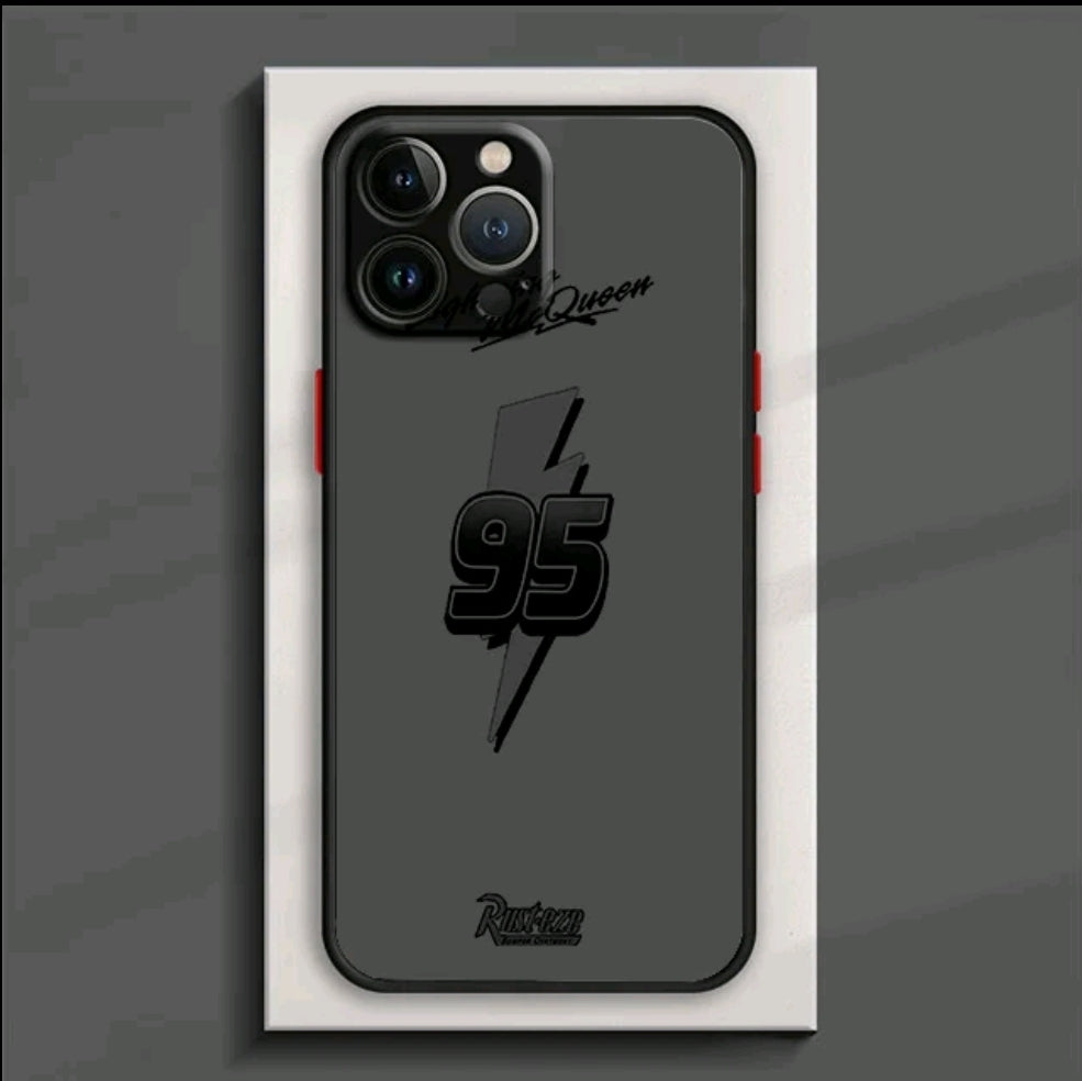 Funda de Teléfono con Logo de Coches para iphone 16 15 14 13 12 11 Mini Pro Max X XR XSMax 7 8 PIus, Cubierta Trasera Transpaente Mate, Protección a Prueba de Golpes