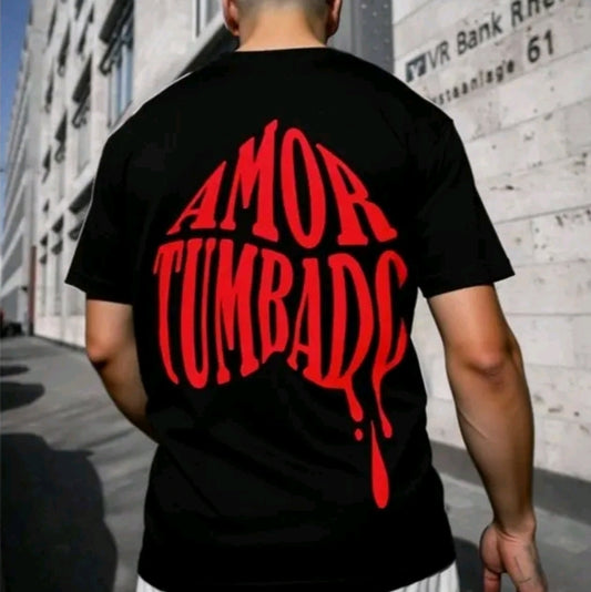 Playera Unisex Oversize Amor Tumbado By LL