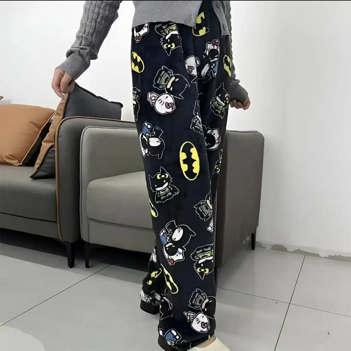 (🌍 PRODUCTO INTERNACIONAL) Pantalones De Franela Para Mujer Con Diseñio Calido Y Acogedc