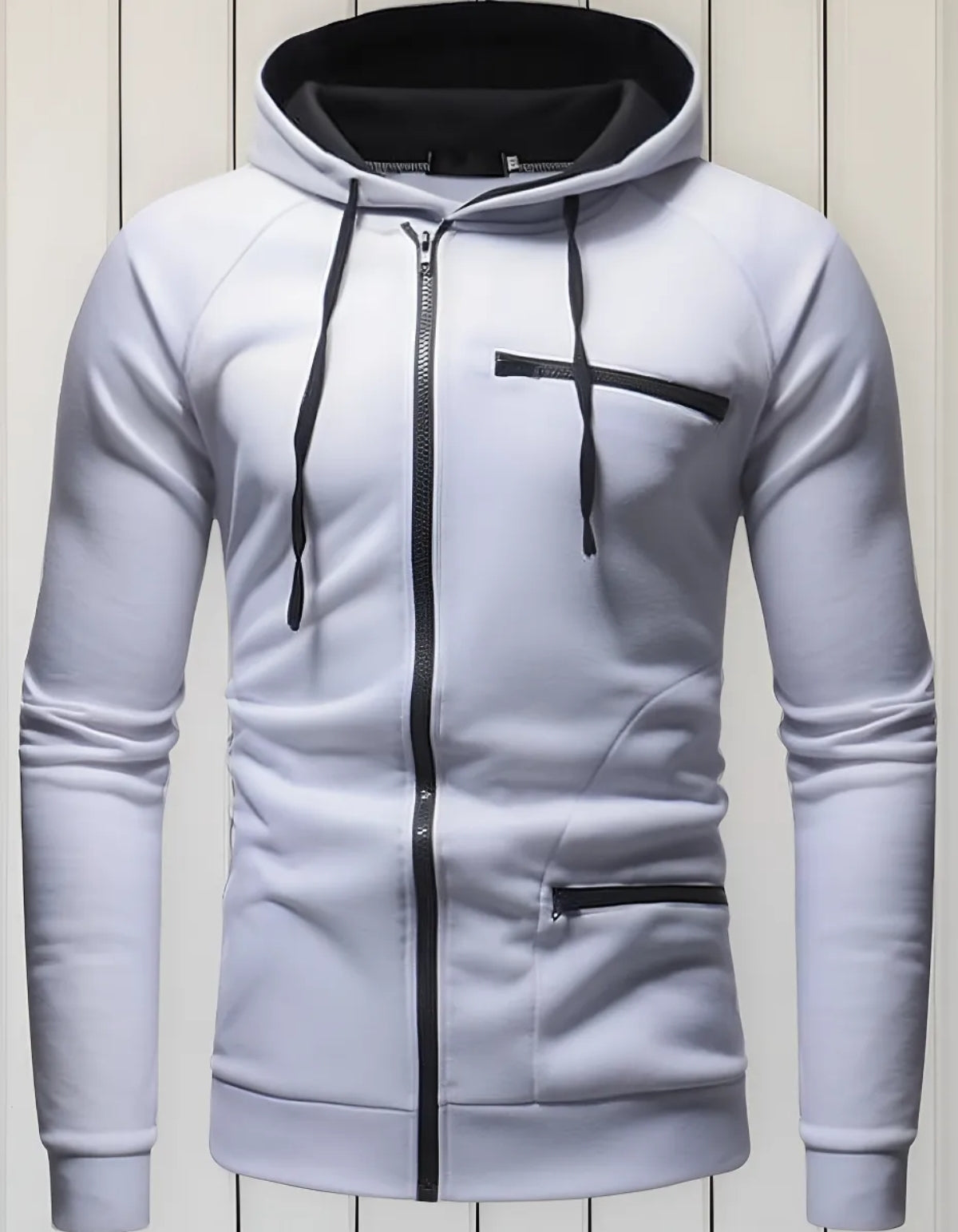 Sudadera Casual Moda Chamarra Hoddie Con Capucha MZ3 2108 G