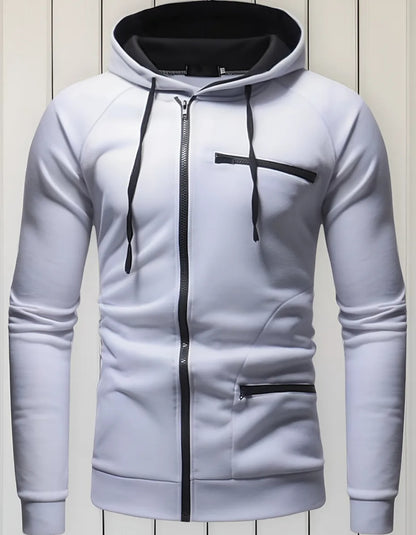 Sudadera Casual Moda Chamarra Hoddie Con Capucha MZ3 2108 G