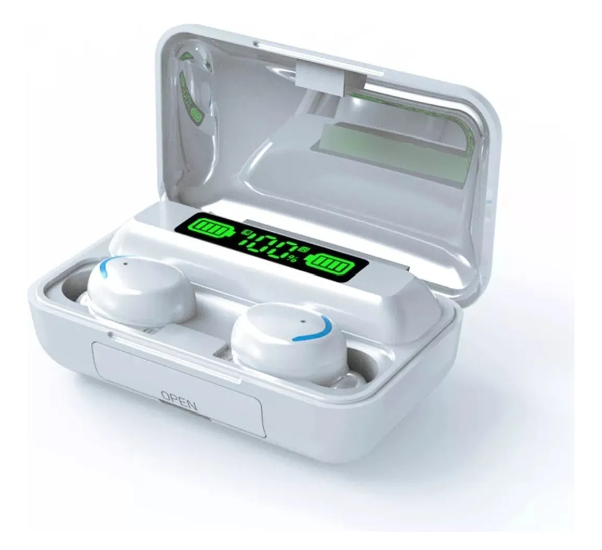 Keluona Audifonos In-ear Inalambricos G> Bluetooth Tactil Cancelacion De Ruido Con Luz Led