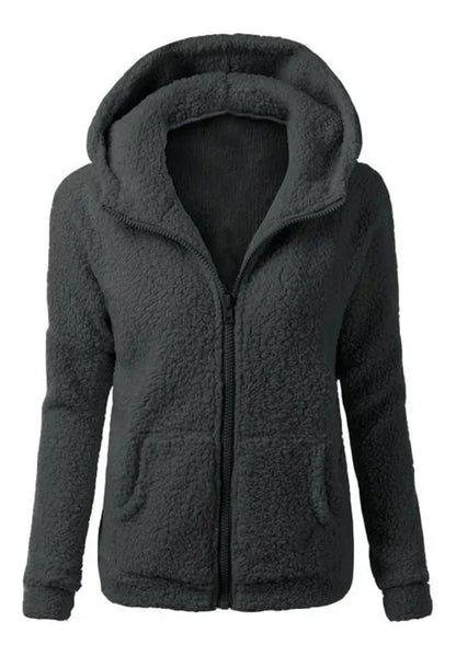 Sudadera Chamarra Casual Afelpada Rica Cómoda Borr 202307 G