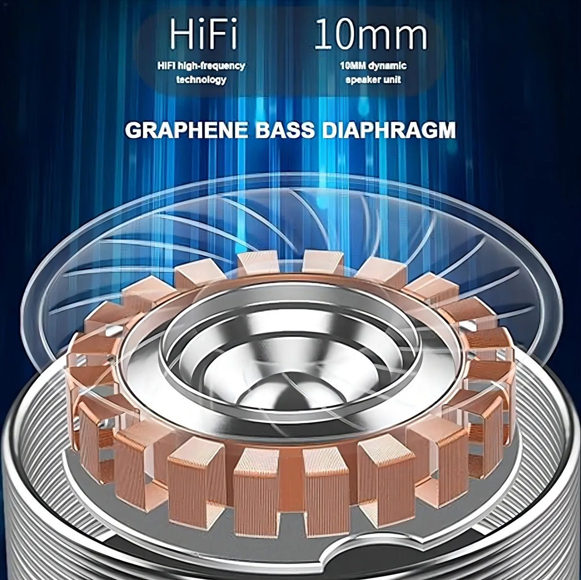 Auriculares in-ear inalámbricos F9 rosa con luz LED