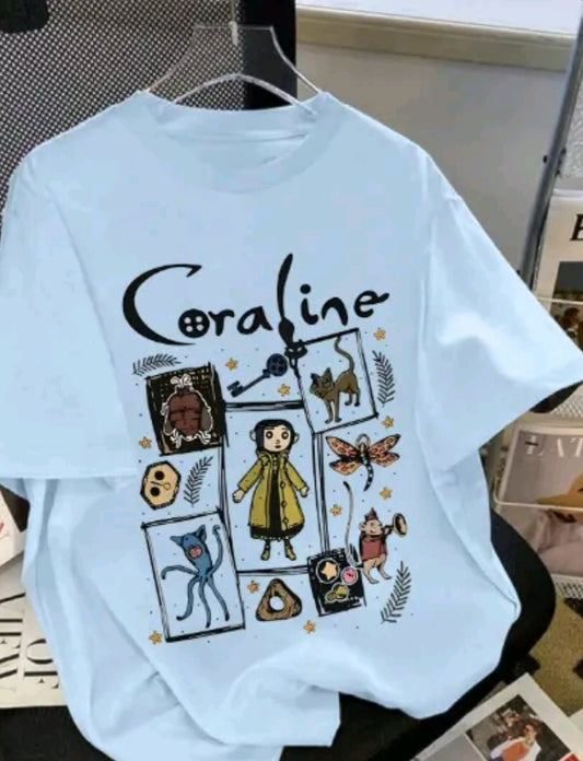 CAMISETA PARA MUJER DE CARICATURA ANIMADA