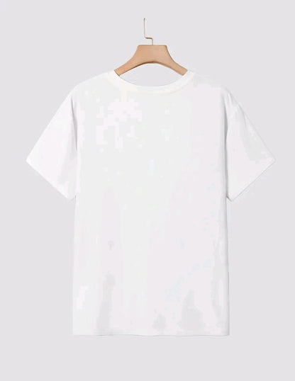 Camiseta Casual para Mujer con Estampado de capibara pequeñio - Mezcla de Poliéster Suave, Cuello Redondo, Manga Corta, Tejido de Punto Semi-Transparente, Lavable a Máquina, Camiseta para Uso Diaric I Top de Cuello Redondo l Material Semi-Transparen
