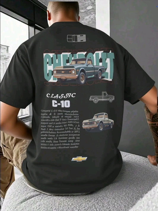 Playera Camiseta Unisex Autos - Chevrolet Classic C-10