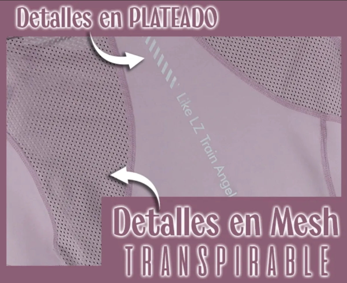 Playera Licra Deportiva Secado Rápido Mujer Vanquish W91 Am7